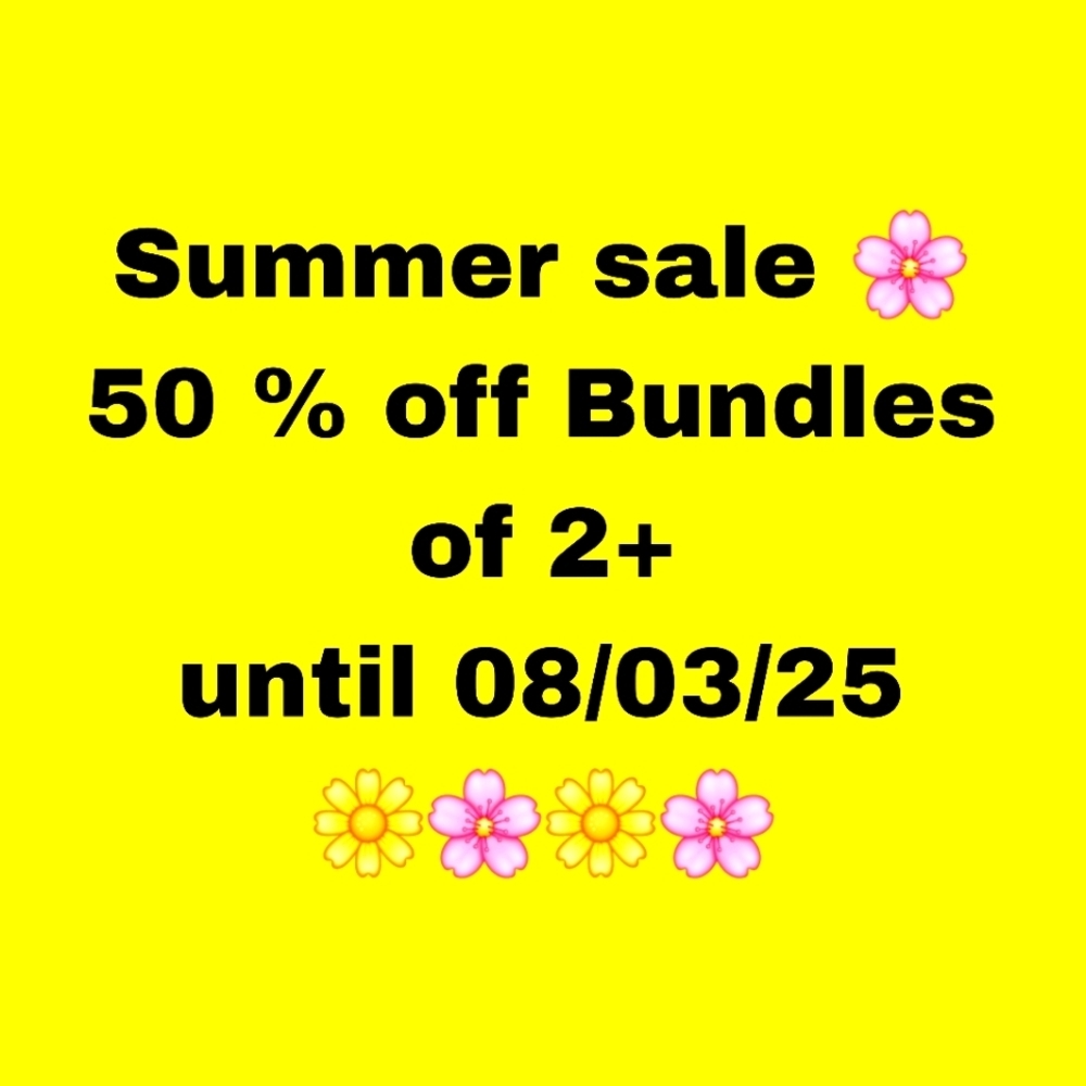 🌼 Summer Sale 🌼